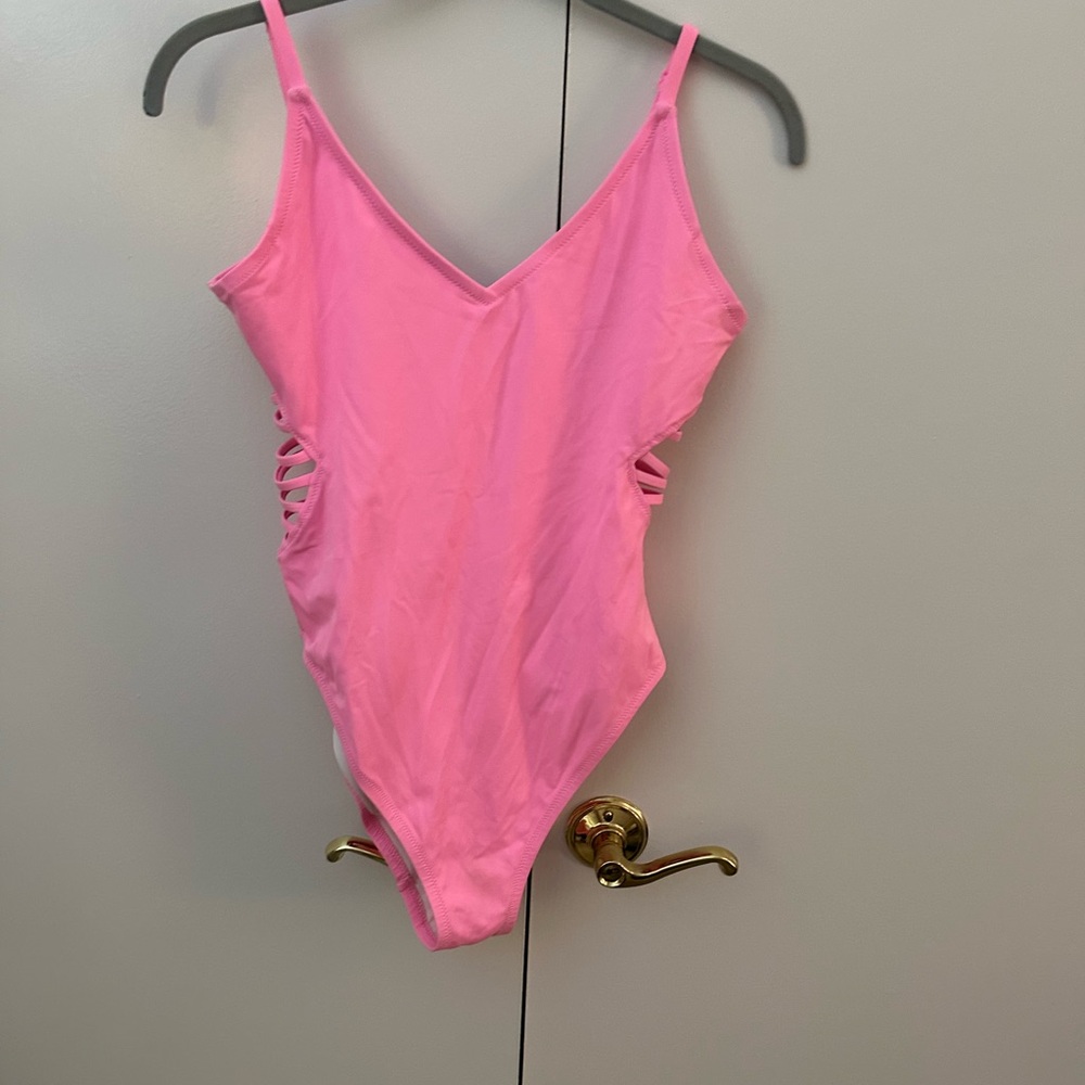 Pink One-Piece Swimsuit
